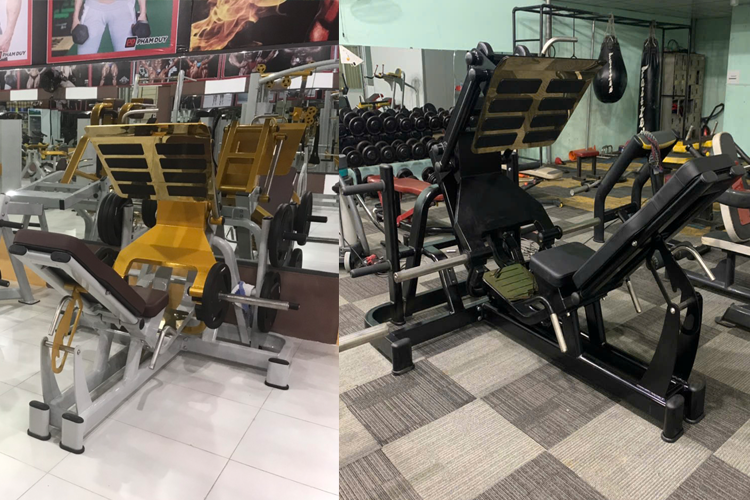 Máy Đạp Đùi Xiên