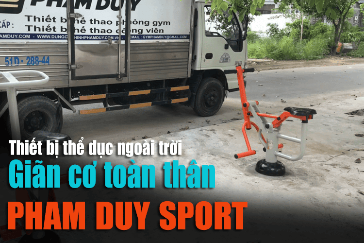 Giãn cơ toàn thân ngoài trời hay còn gọi Máy tập giãn cơ toàn thân công viên